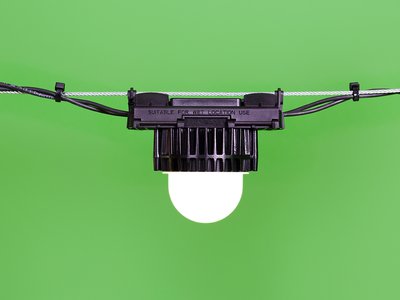 ALIS White Colony Lamp (Barn Lamp Wide)